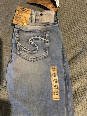 Silver Jeans Light Blue Boot Cut Women's Jeans